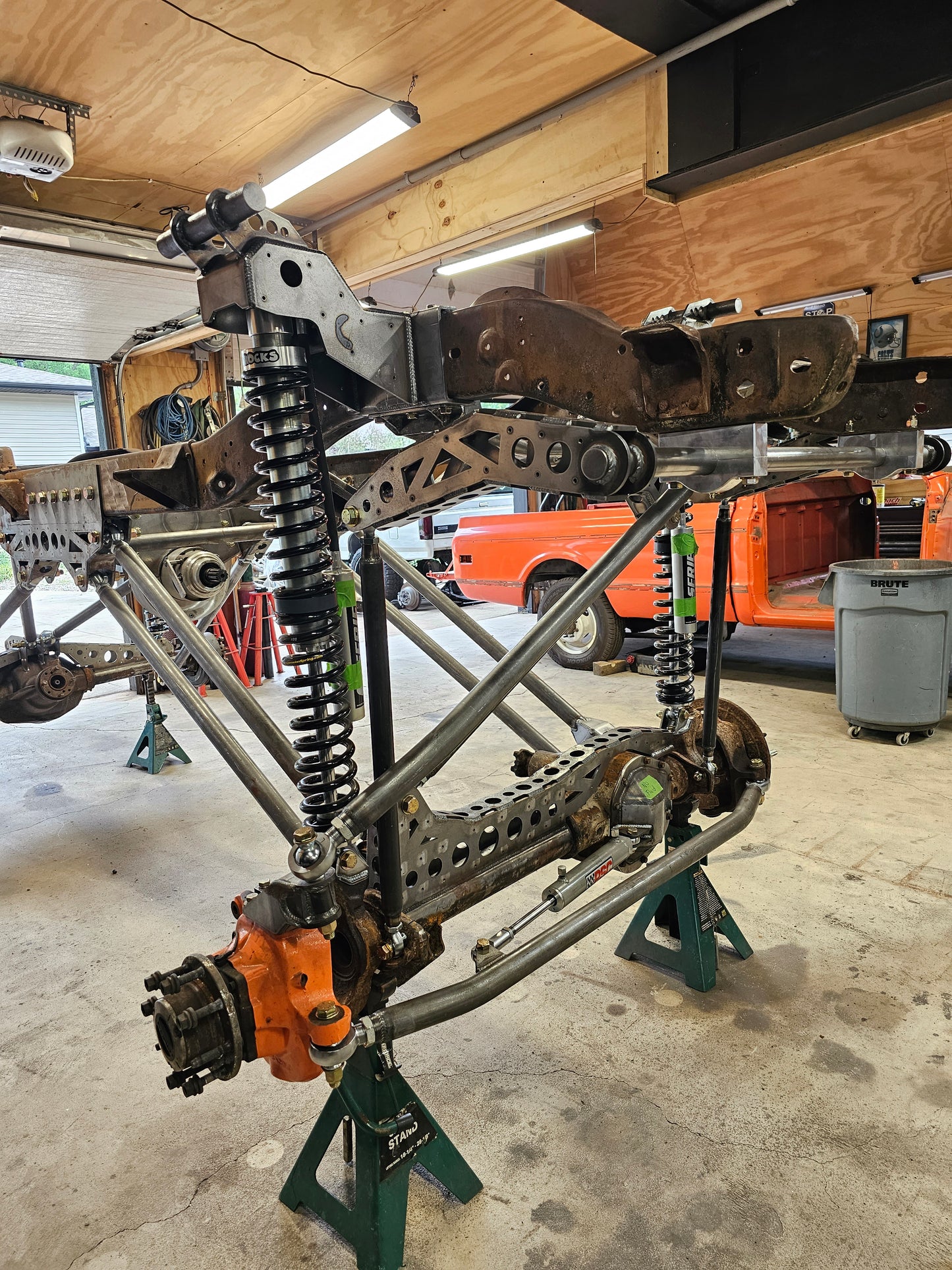 2005+ Superduty Weld on front axle truss (Shaved style)