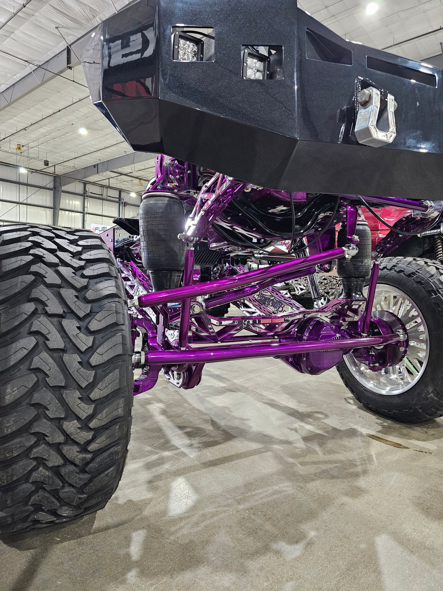 2005+ Superduty Weld on front axle truss (Shaved style)