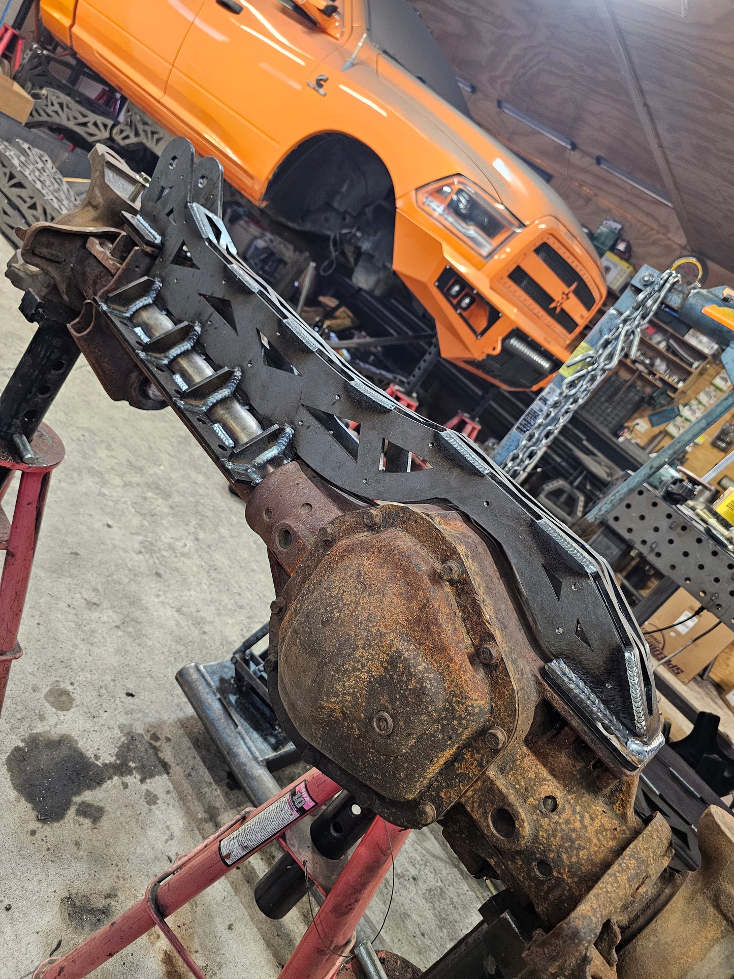 2005+ Superduty bolt on front axle truss (Custom design)
