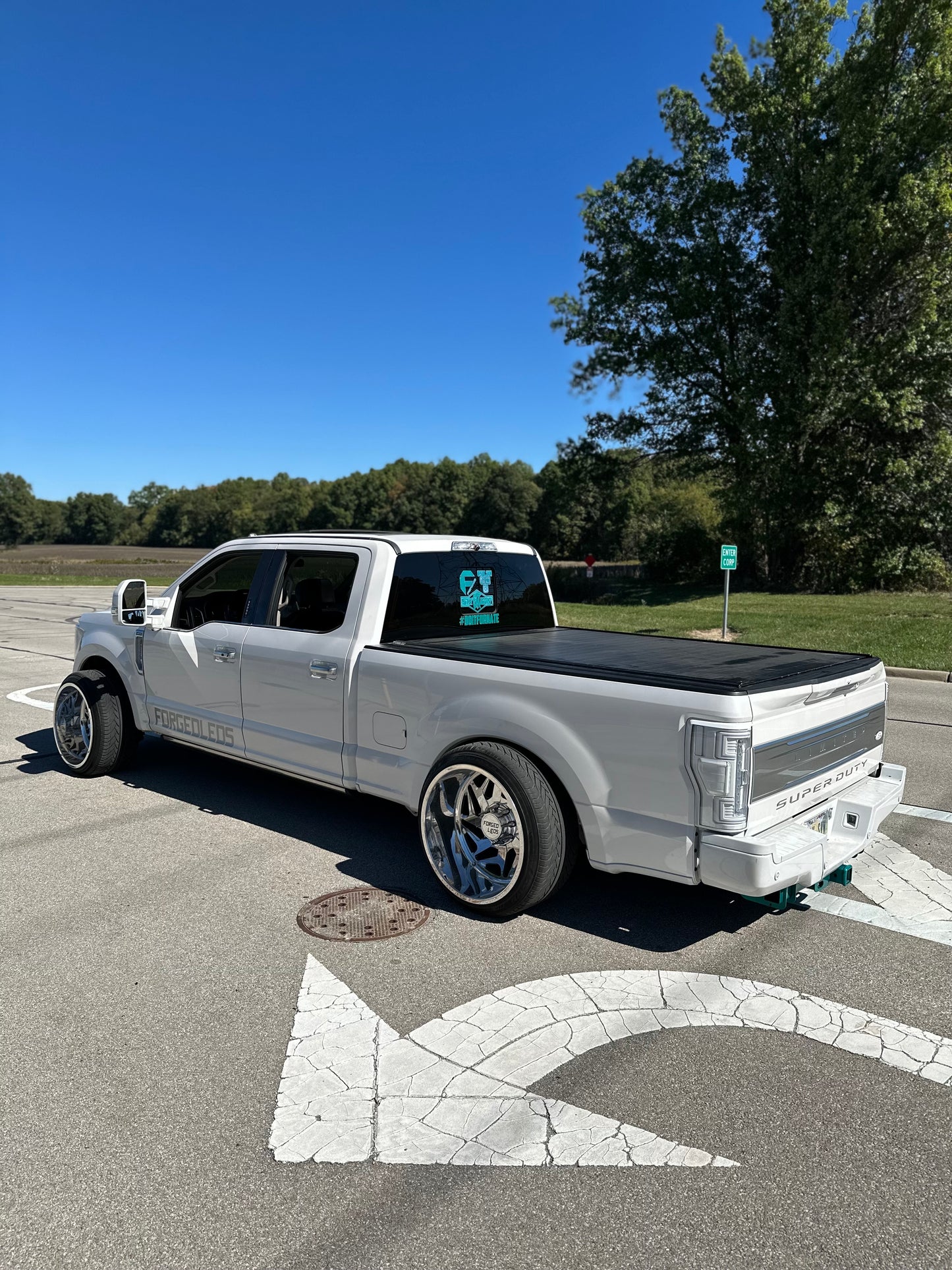 2017-22 F250 SLAMMED bag kit
