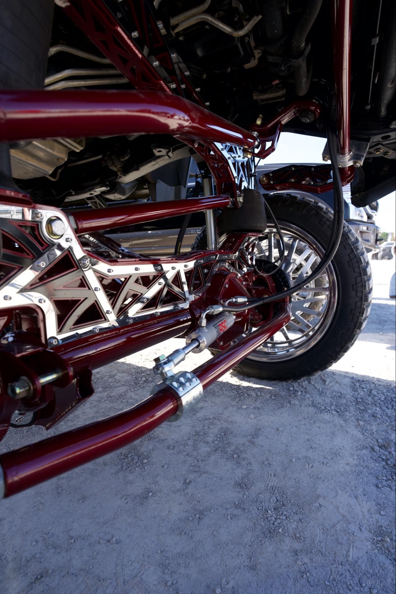 2005+ Superduty Weld on front axle truss (Shaved style)