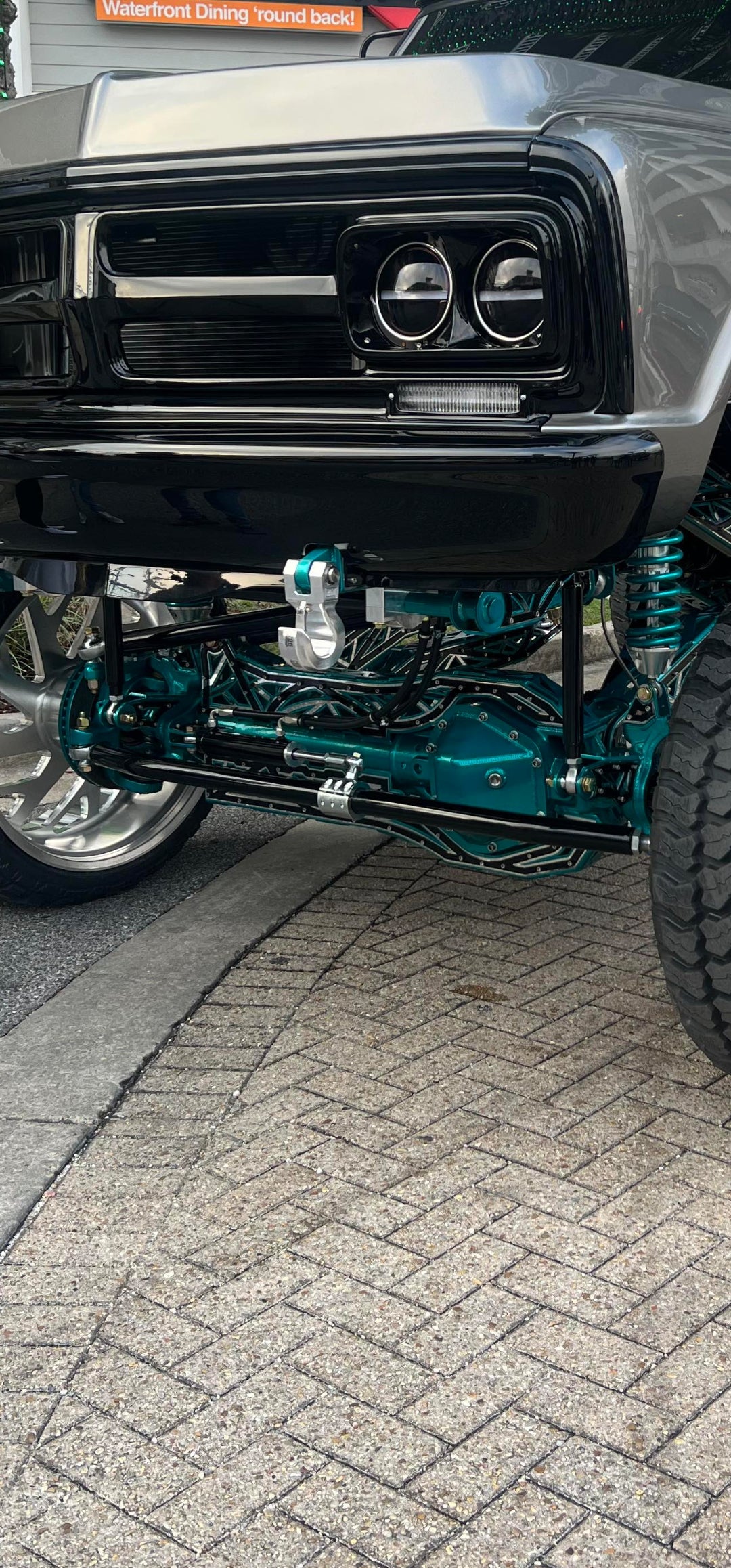 2005+ Superduty Weld on front axle truss (Shaved style)